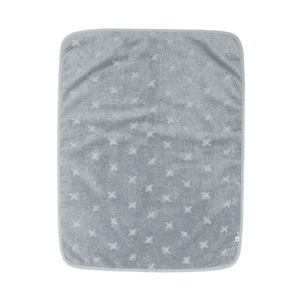 Håndklæde til puslepuden, 50x65 cm - Jasmin blue