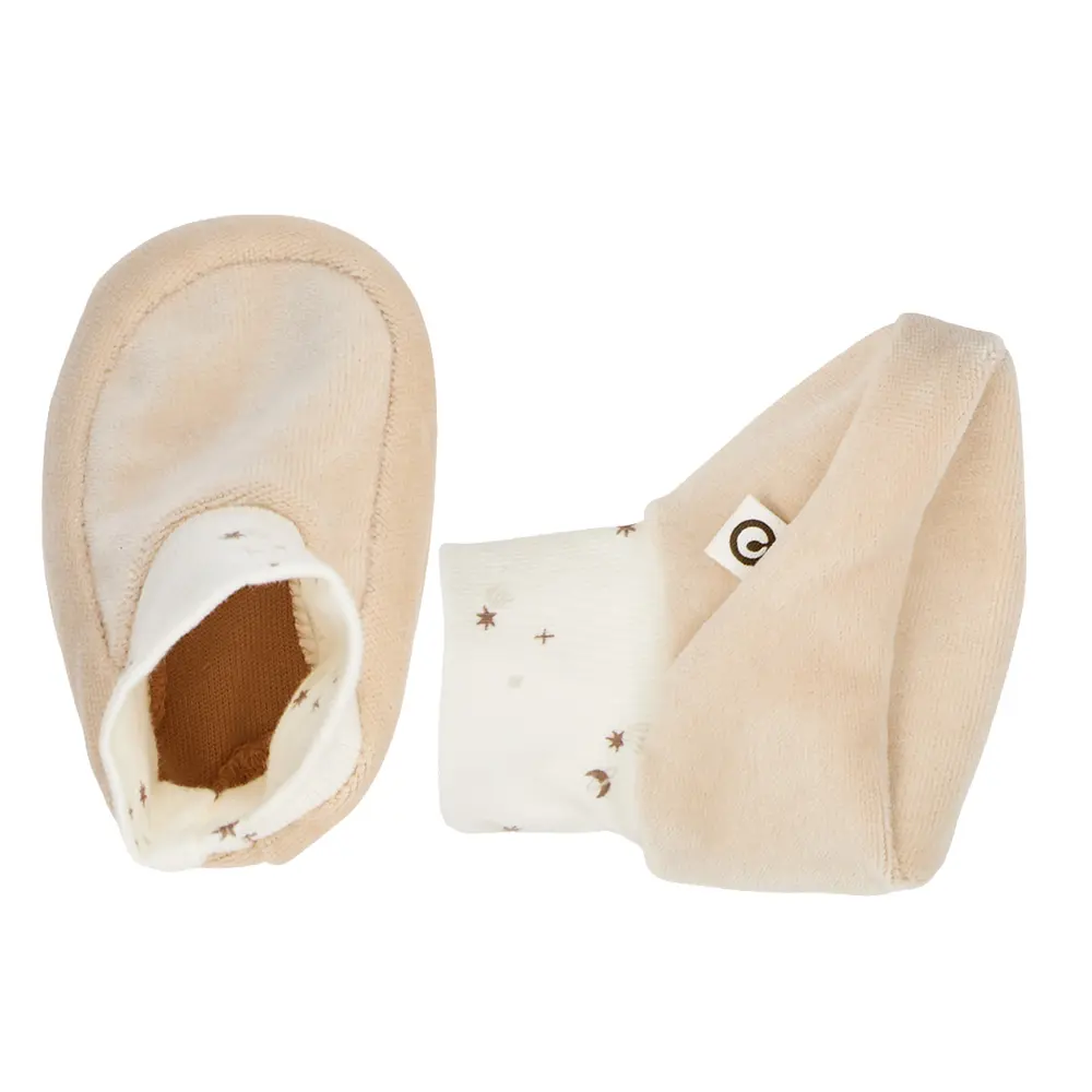 Velour Futter - Oat - 68/74