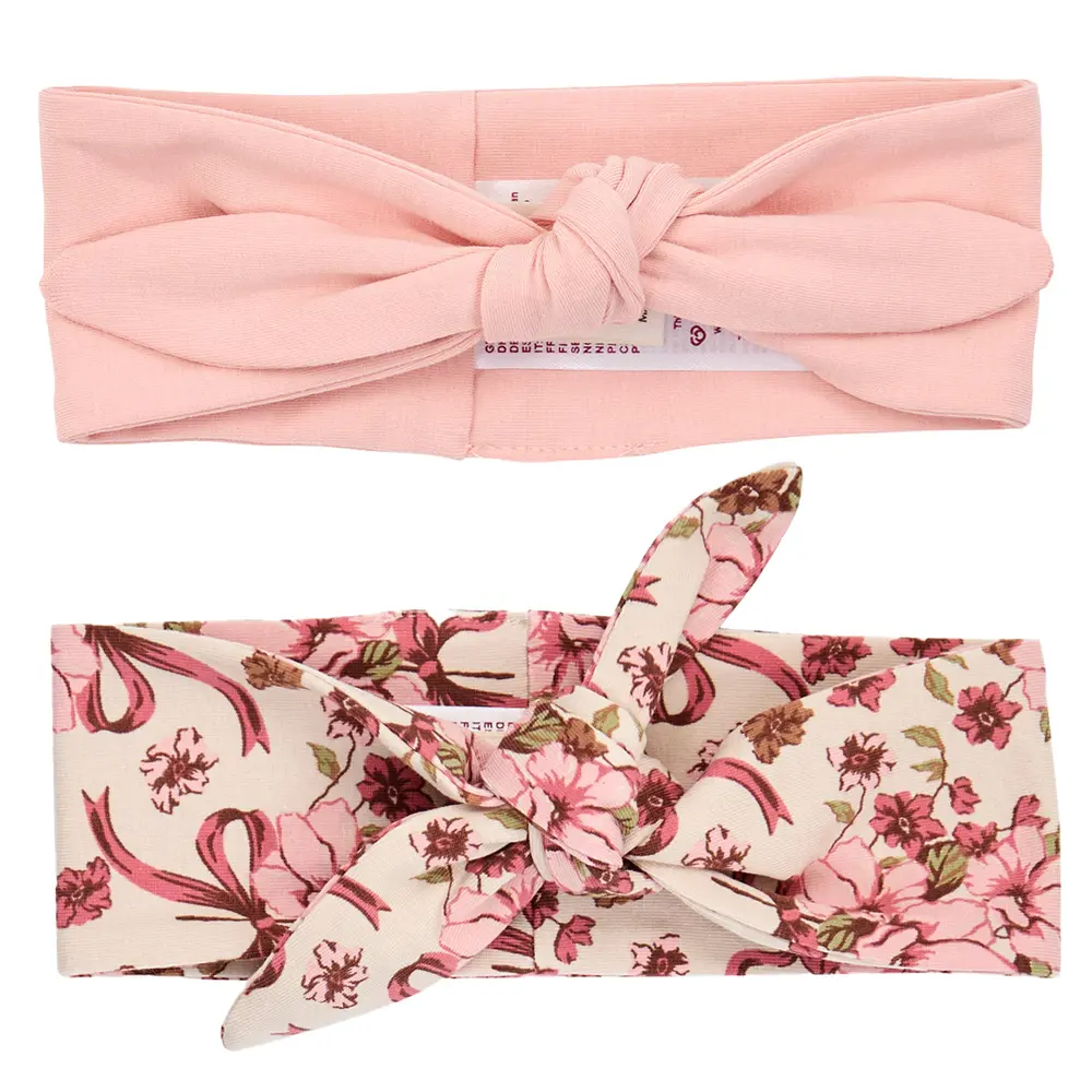 Müsli Bouquet Hårbånd 2 -Pak - Oak/Blush/Baroque Rose - O/S