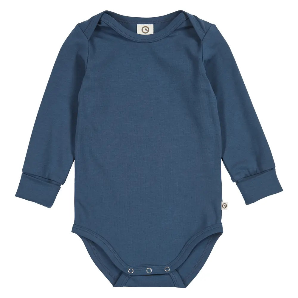 Cozy Me Langærmet Body - Navy - 74
