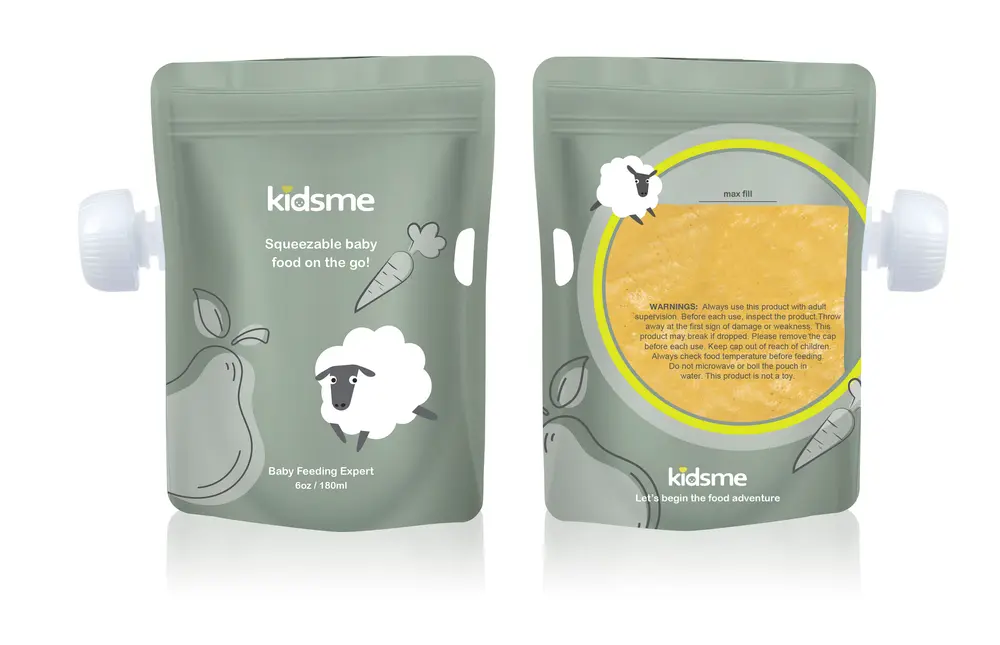 Kidsme Madposer 8-pak - Grøn
