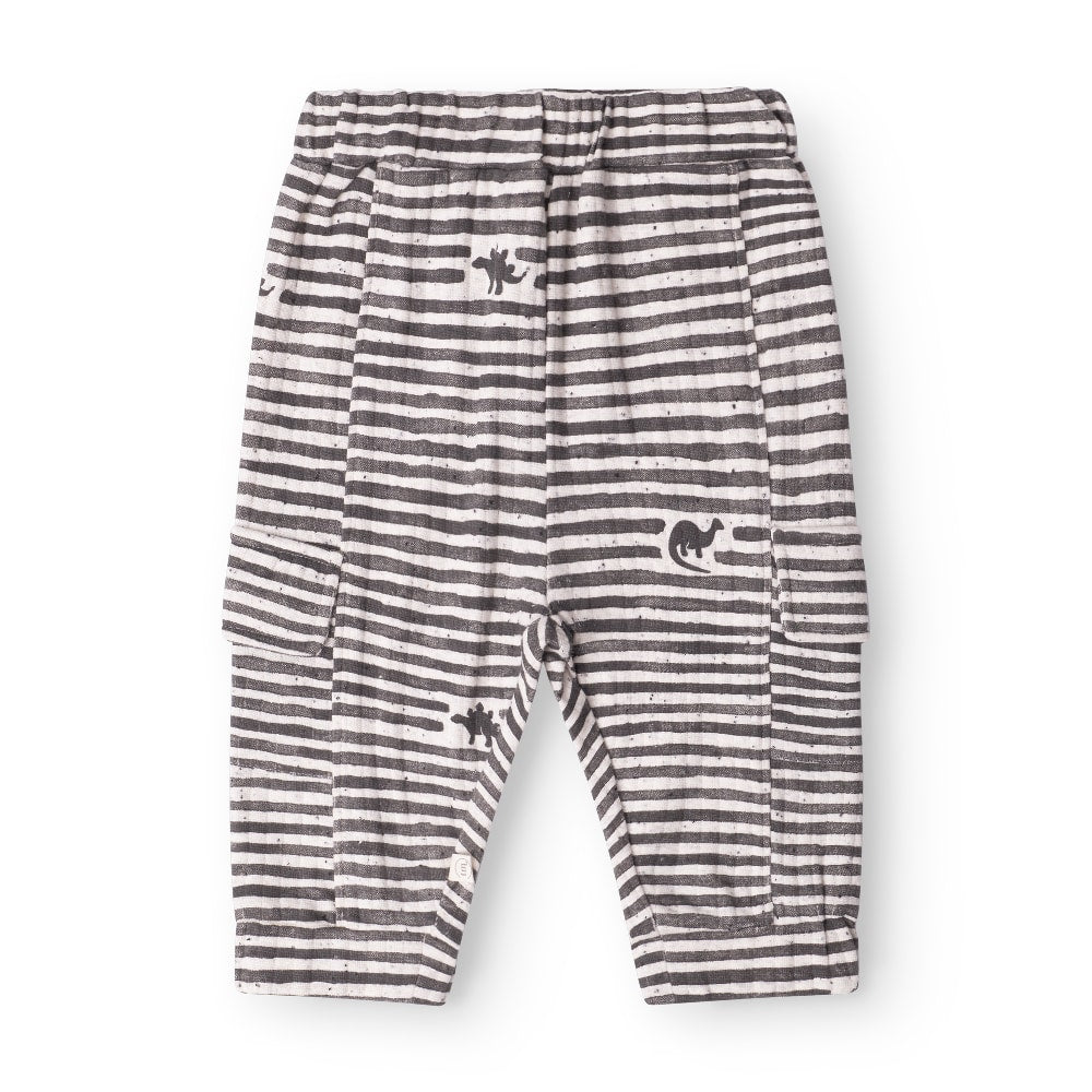That's Mine - Arthur bukser - Mono dino stripe - 116cm - 6Y