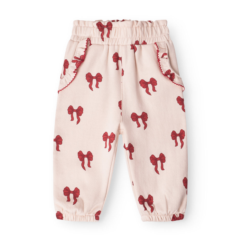 That's Mine - Elsa sweatpants - Rouge boucle - 92cm - 2Y