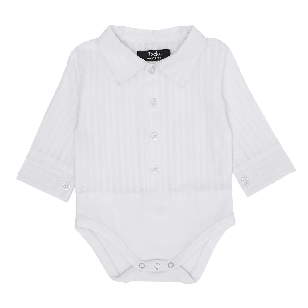 Skjorte body - HVID - 74