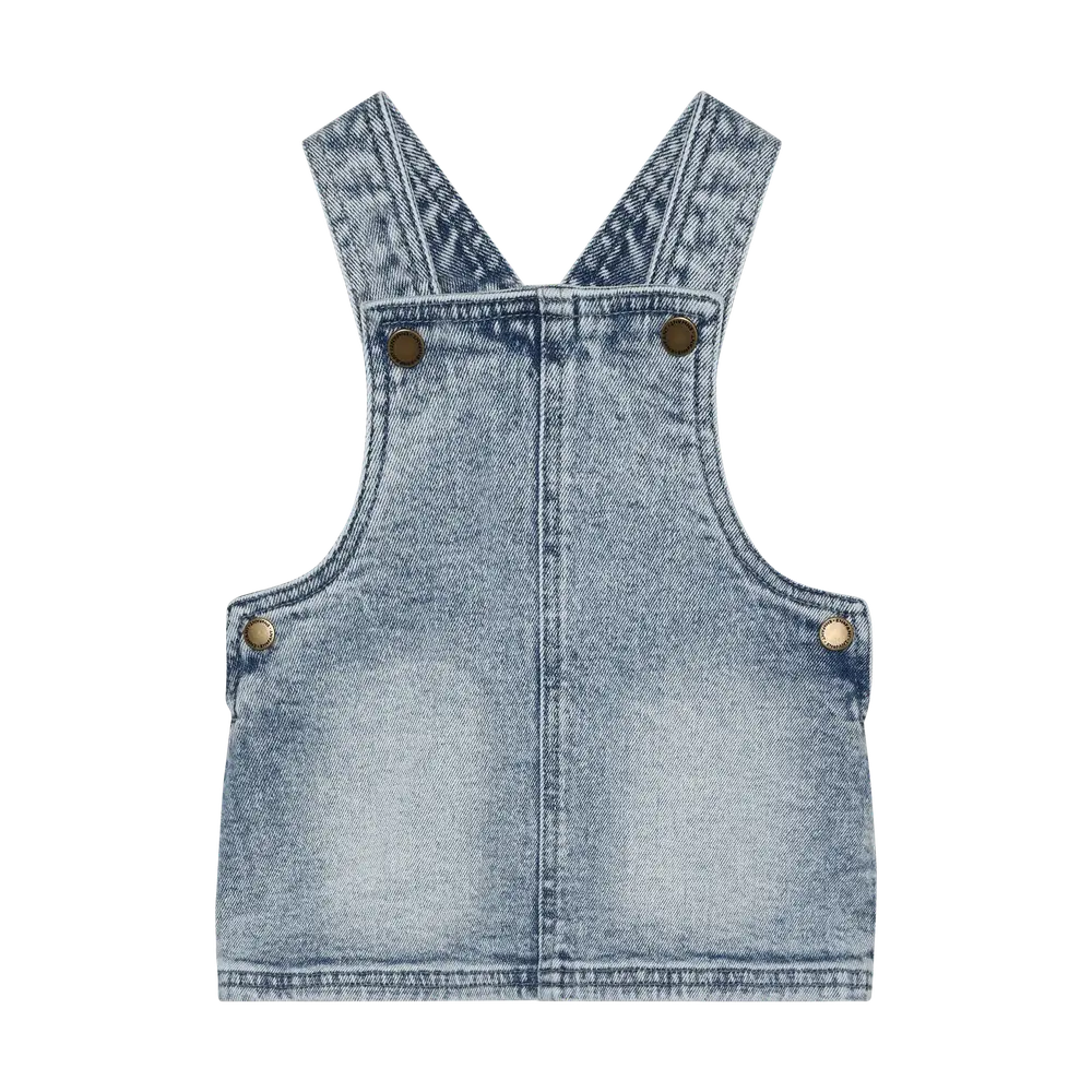 Denim Kjole - Light Blue Denim - 92