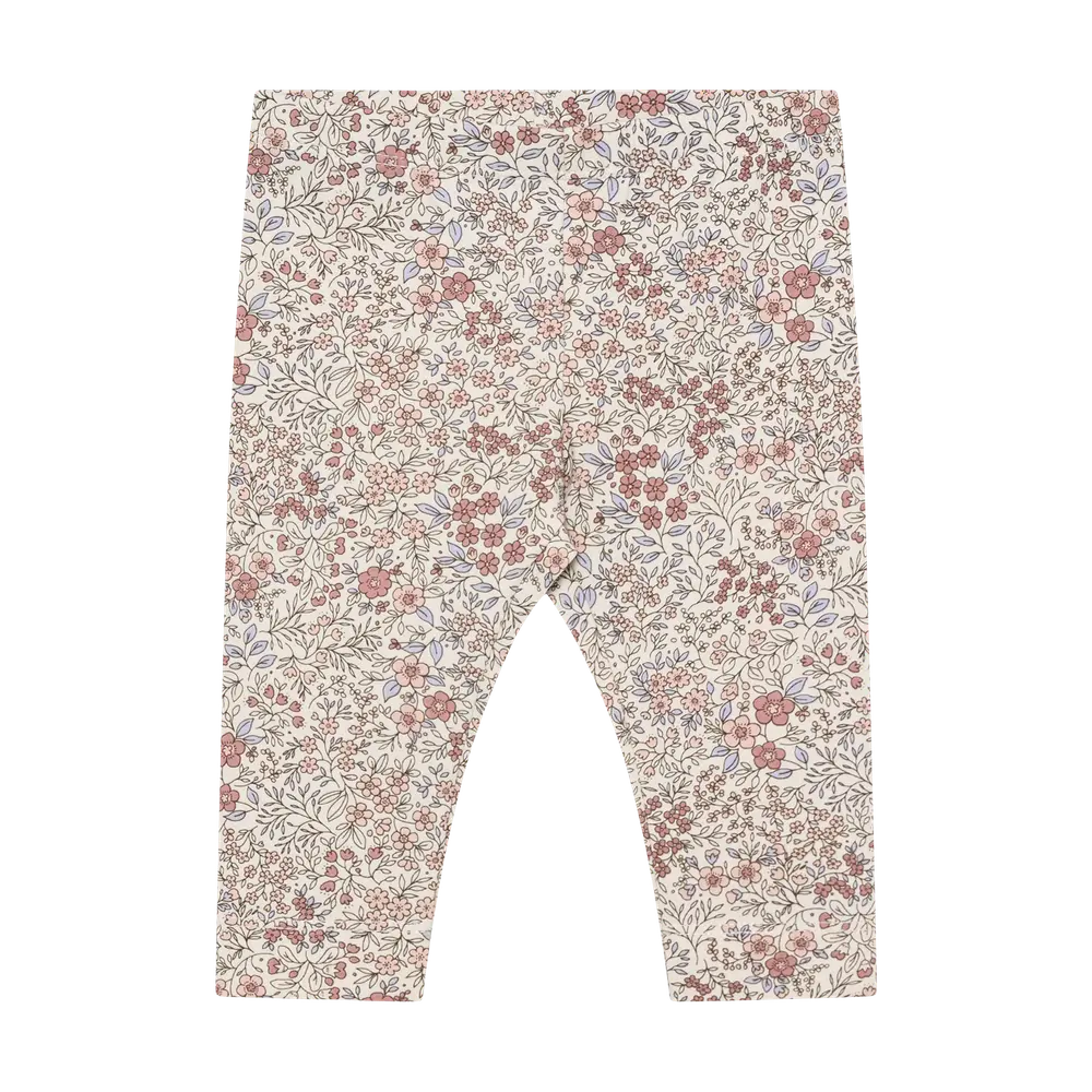 Leggings m. Print - Eggnog - 74