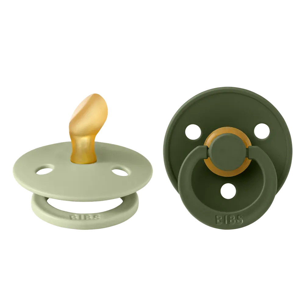 Colour 2 PK Latex Size 1 Anatomical Sage/Hunter Green