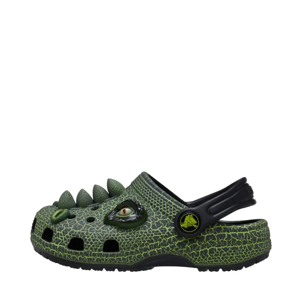 Classic Scary Dino Clog T - BLK - 23/24