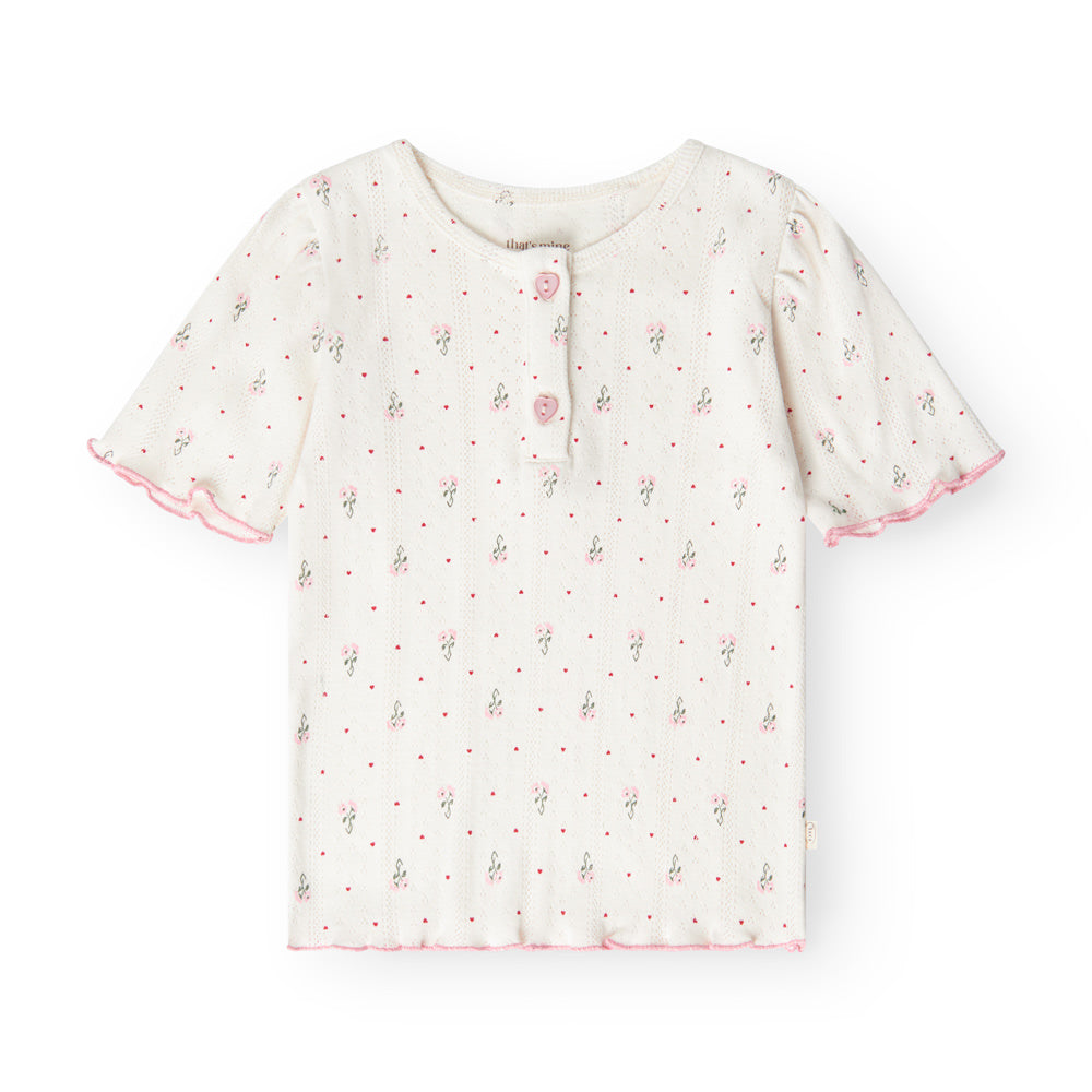That's Mine - Ginny t-shirt - Blooming love - 98cm - 3Y