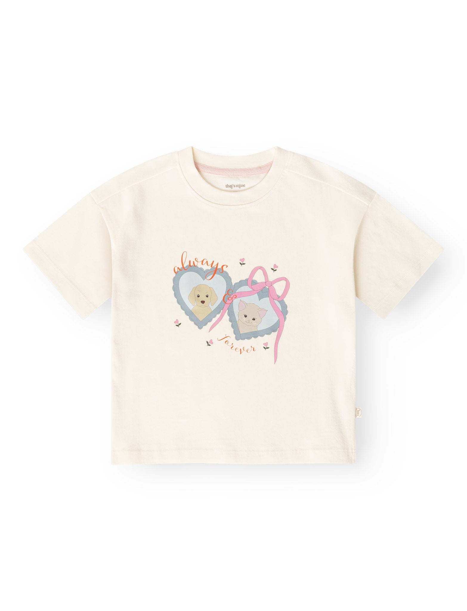 That's Mine - Vilde oversized t-shirt - Always & forever - 116cm - 6Y