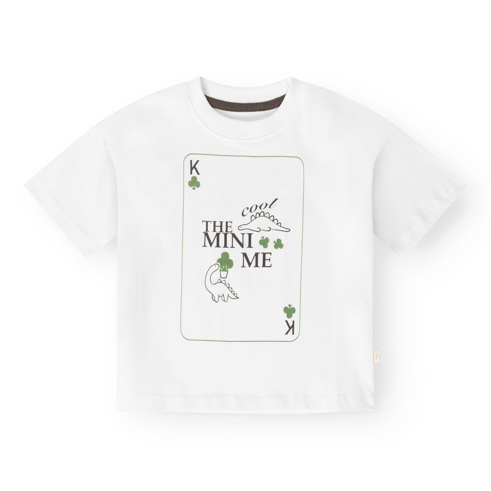 That's Mine - Vilde oversized t-shirt - Mini me dino - 116cm - 6Y
