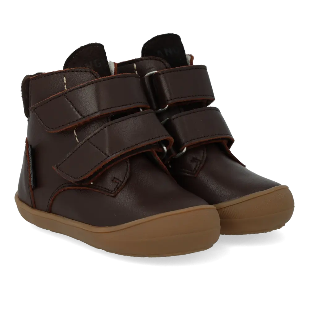 Angulus TEX-Vinterstøvle - Dark Brown - 19