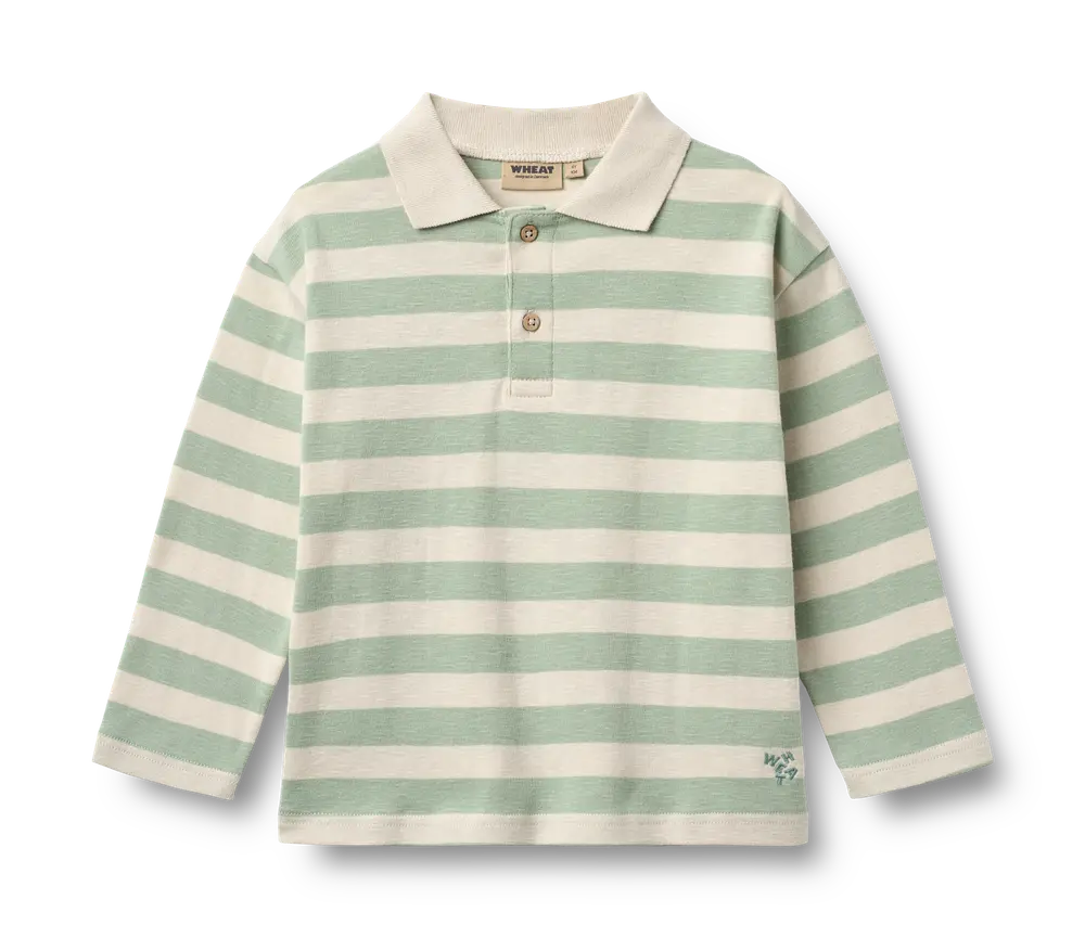 Fred Polo - Mint Stripe - 122