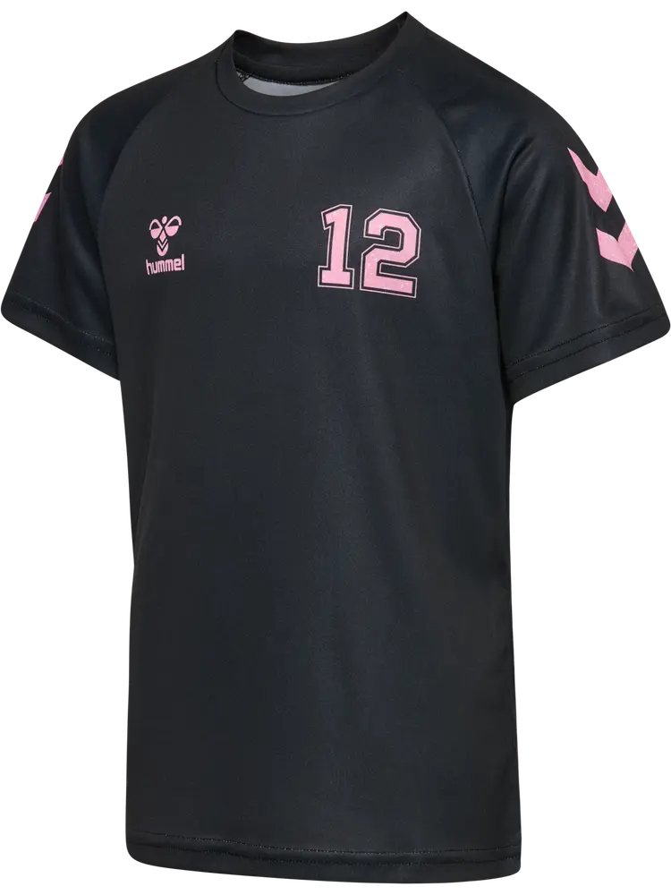 Shimmer T-Shirt - Black bridal rose - 122