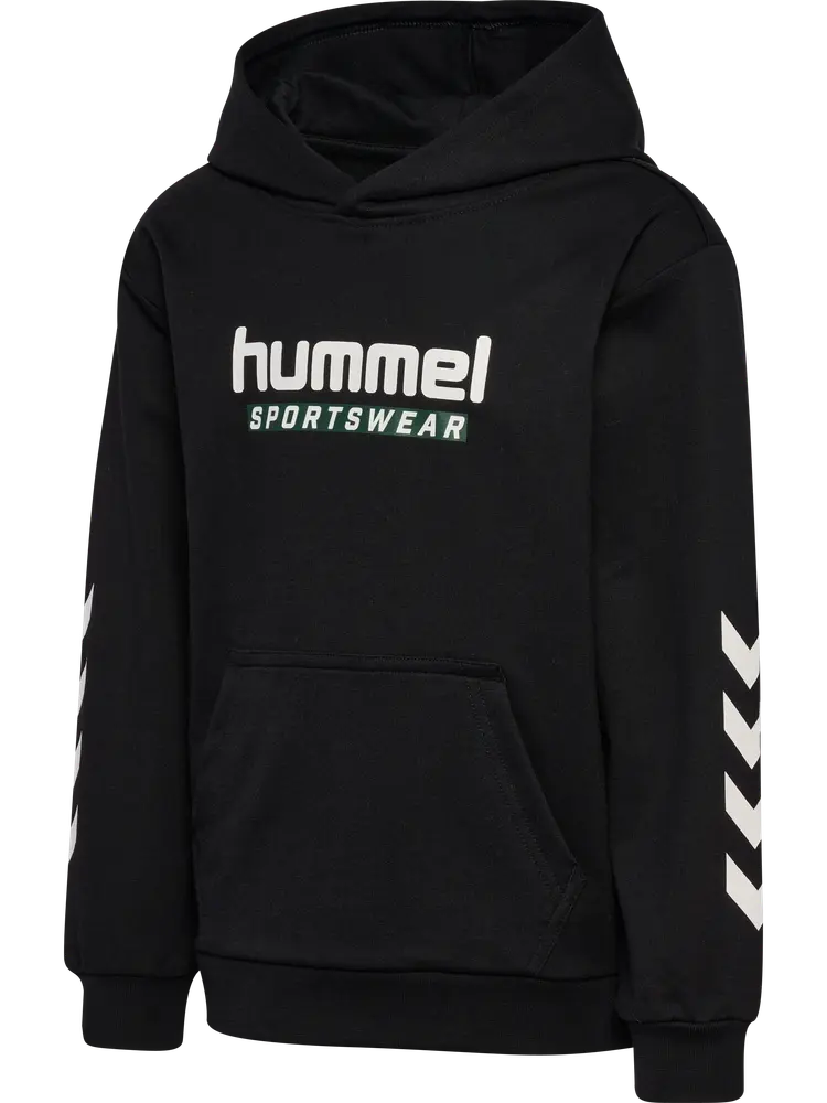 Jr Logo Hoodie - Black - 104