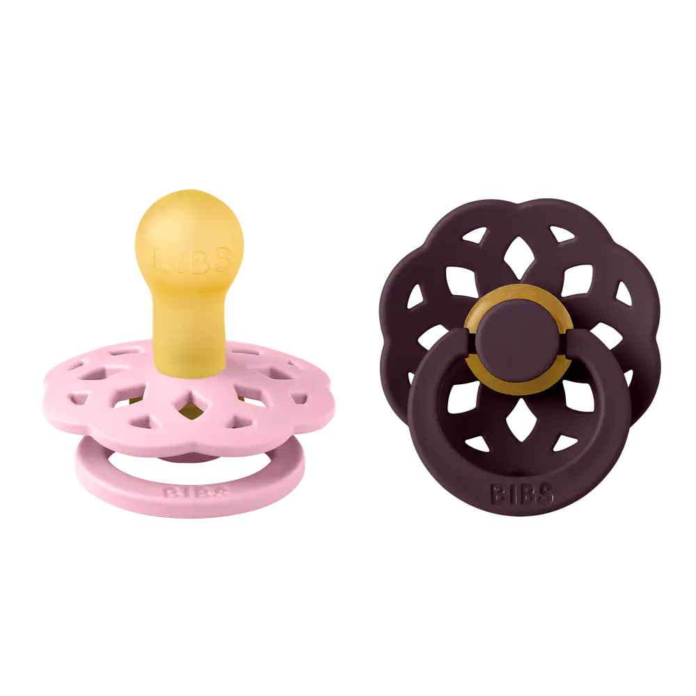 Boheme 2Pk Latex Str 1 Baby Pink/Plum