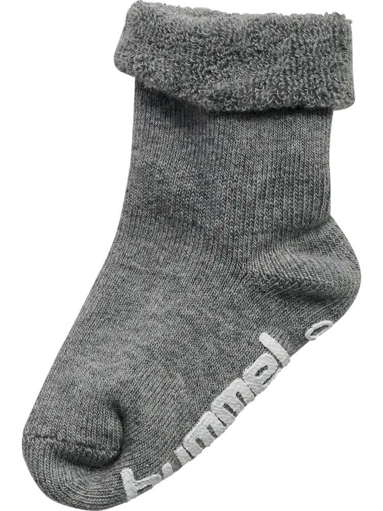 Non Slip Sokker - Grey Melange - 24/27