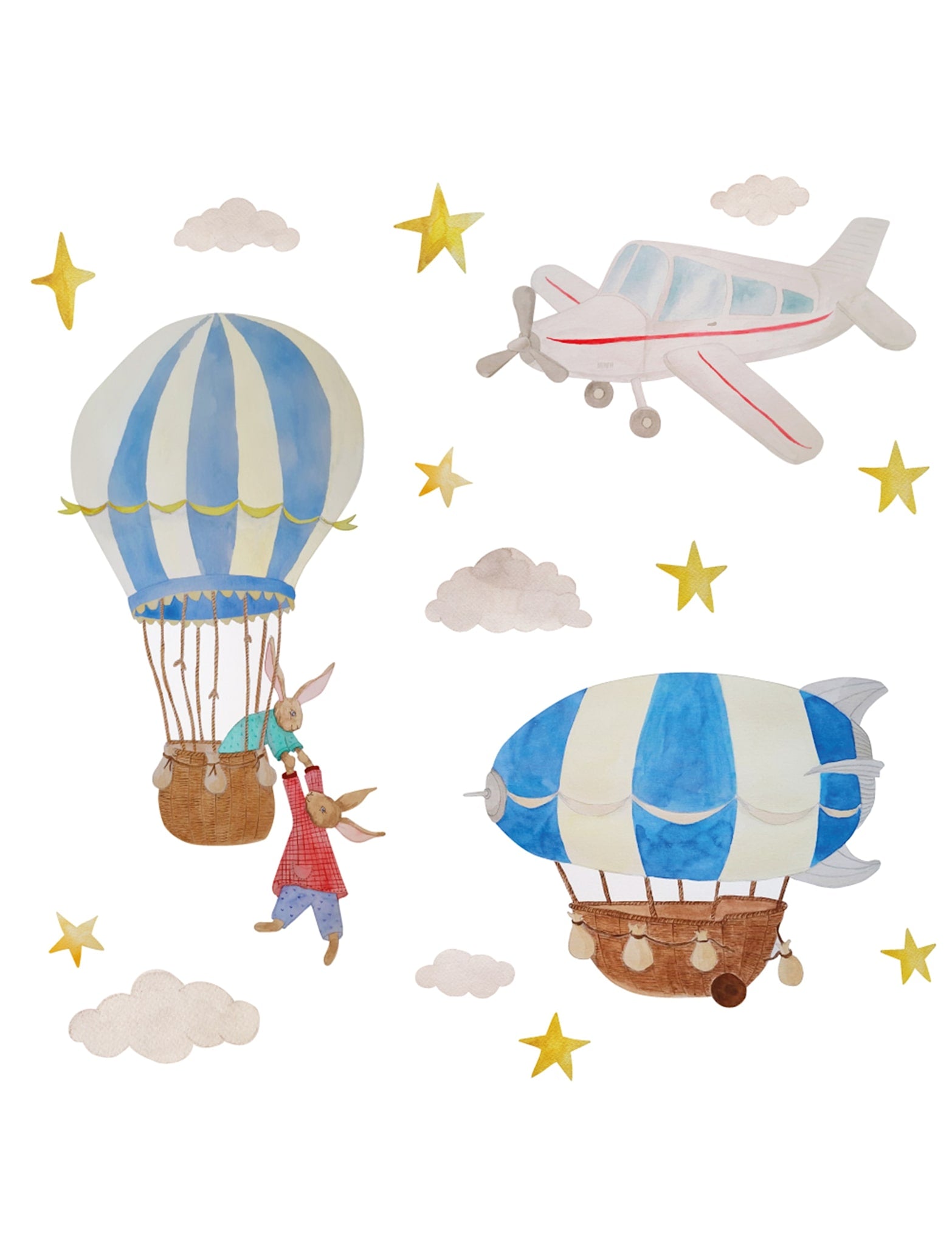 That's Mine - Wallsticker flyvende eventyr - Multi