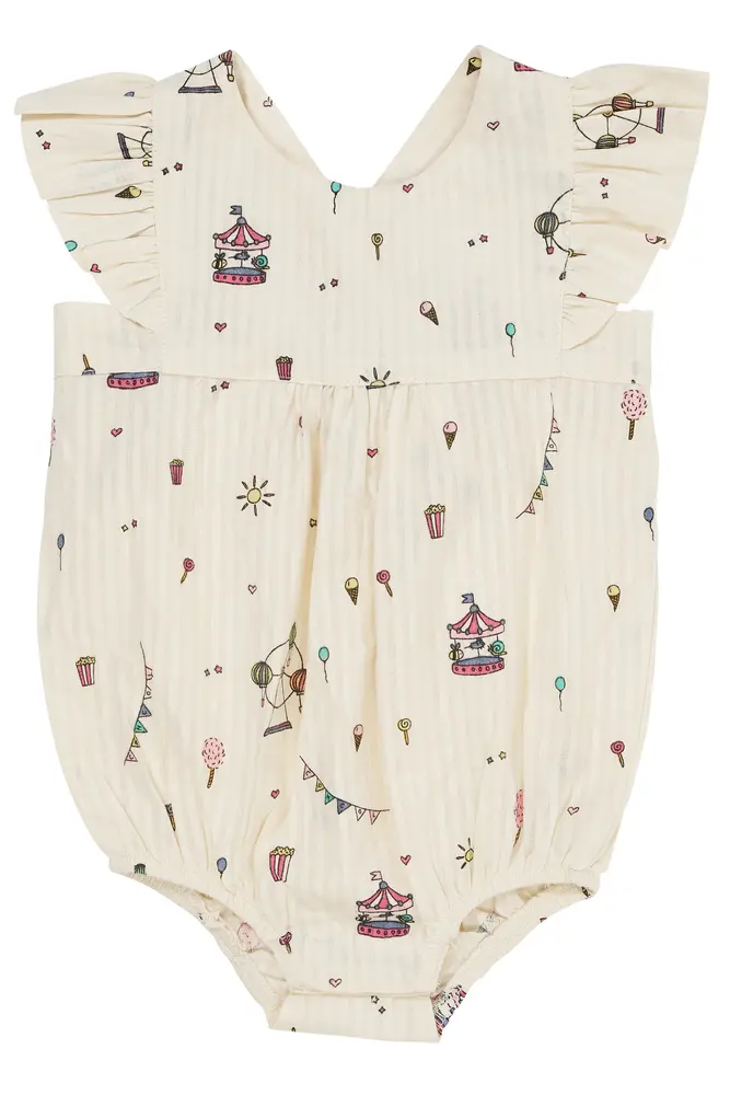 Printet romper m. seler - TIVOLI - 74