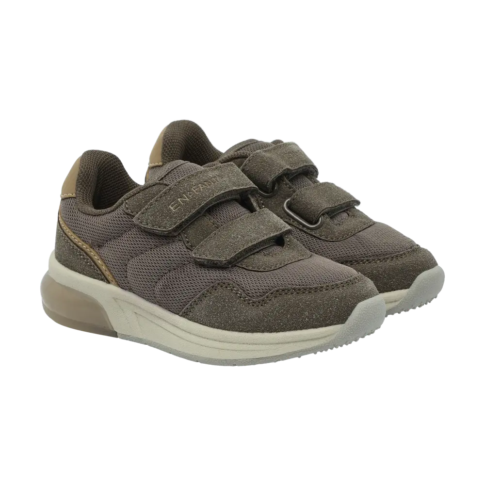 Sneakers Velcro m. Lys - Morel - 25