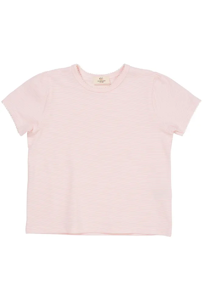 T-shirt m. flæse ærme - BALLERINA - 104