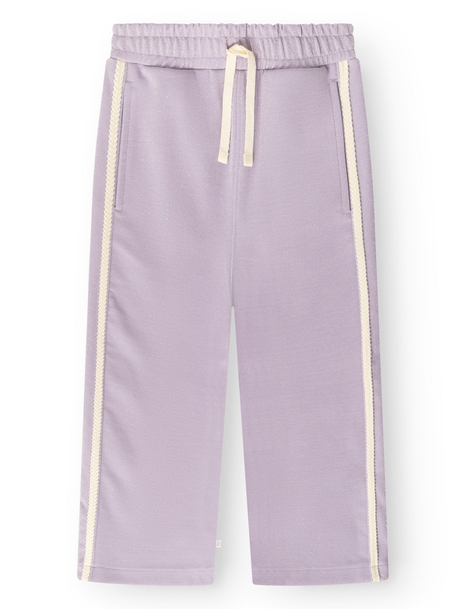 That's Mine - Deanna sweatpants - Purple glitter - 116cm - 6Y