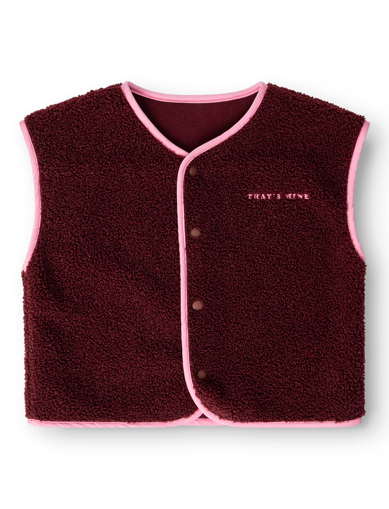 That's Mine - Jordan vest - Dark Cherry - 116cm - 6Y