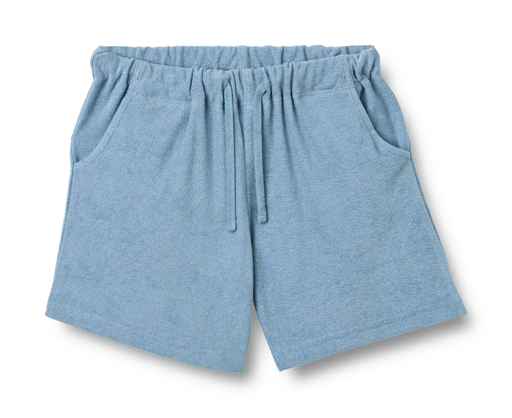 Kalle Shorts - Faded denim - 116