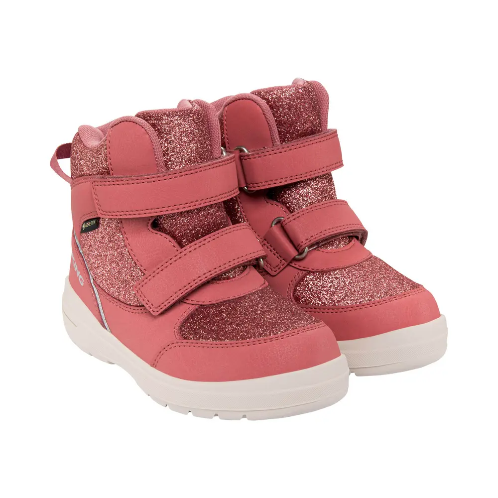 Viking Fun Glitter Warm GTX 2V Vinterstøvle -  Pink - 24