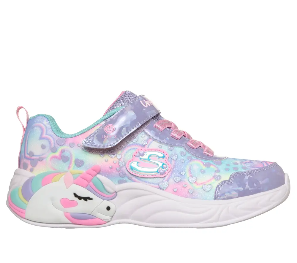 Skechers Unicorn Dreams Sneakers Heart Sparkle - Purple - 27