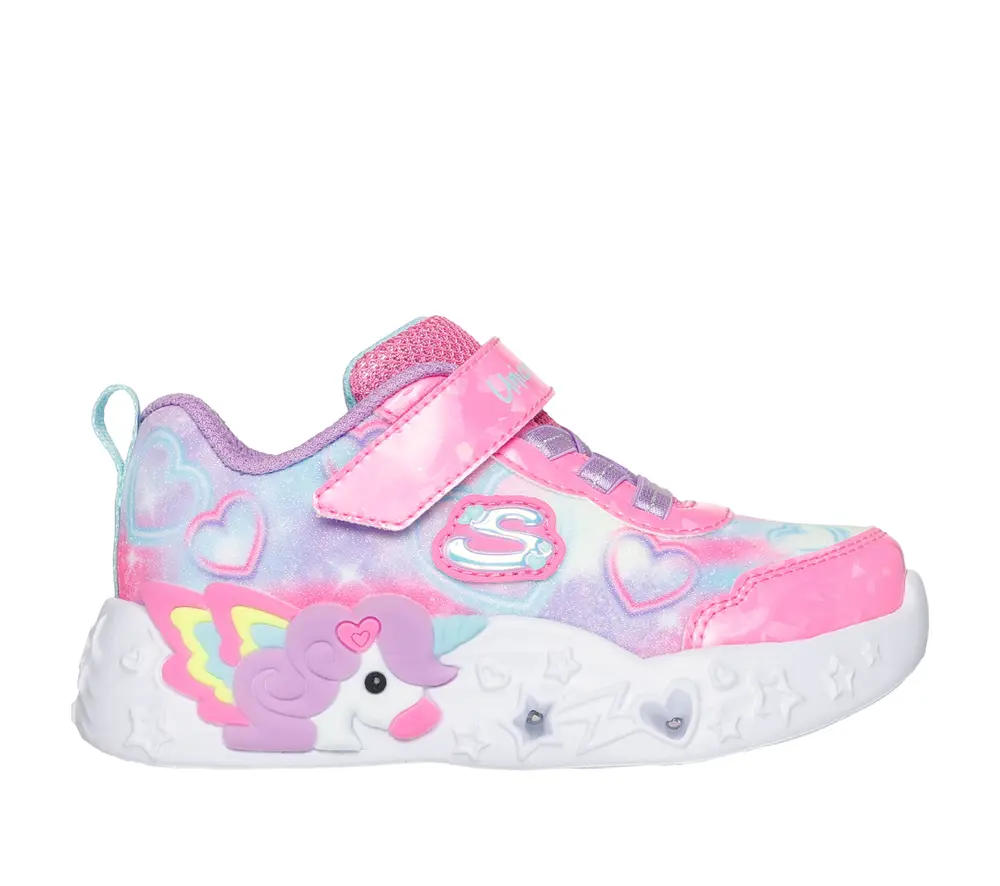 Skechers Unicorn Charmer Sneakers - Pink - 24