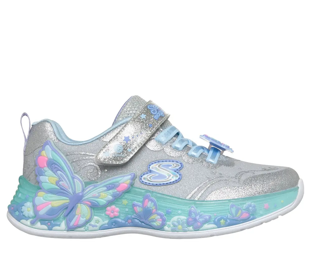 Skechers Butterfly Bliss Sneakers - Silver - 27