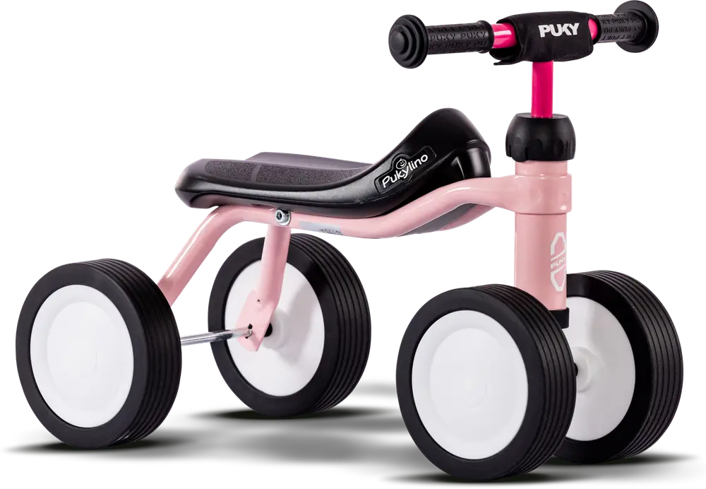 Gåcykel - PUKYLINO retro rosé