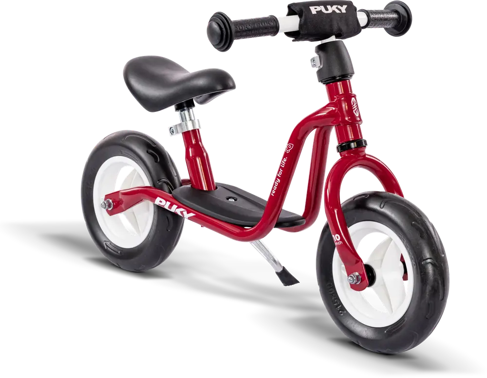 Løbecykel - LR M chili rød - med støttefod