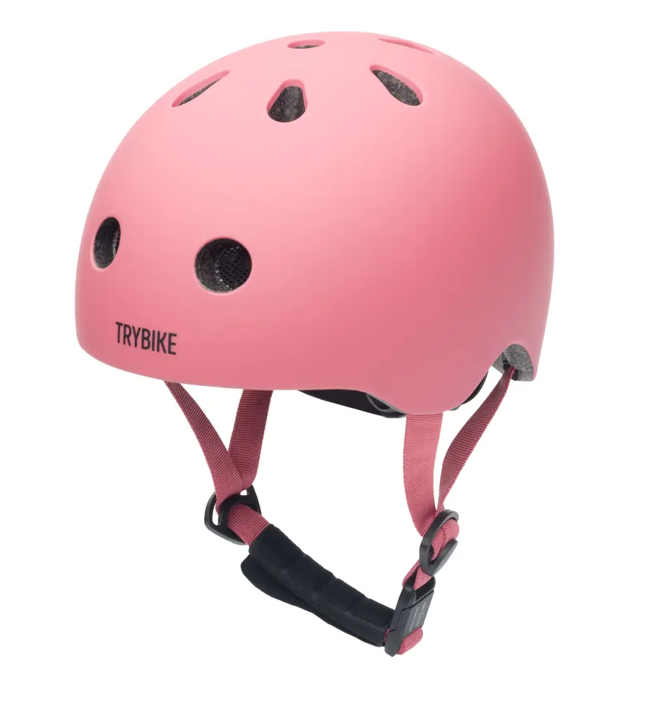 Trybike Cykelhjelm Med Retrolook - Vintagerosa XS