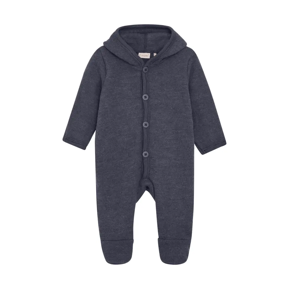 Hush uld heldragt - Odyssey Gray Melange - 74