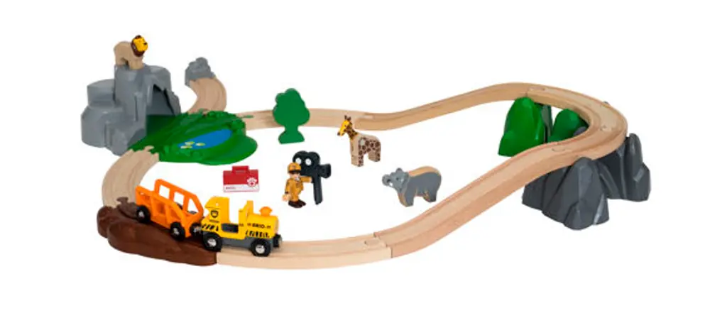 Safarieventyrsæt, togbane