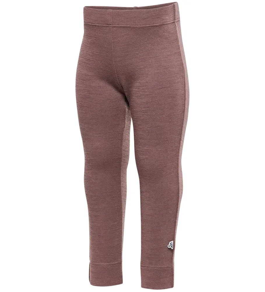 Uld Leggings - Twilight Mauve - 116