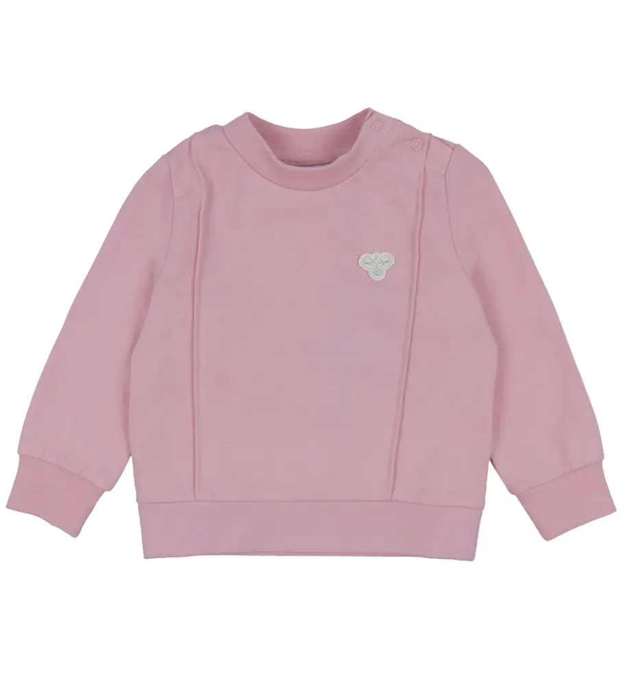 Pintuck Sweatshirt - Pink nectar - 98