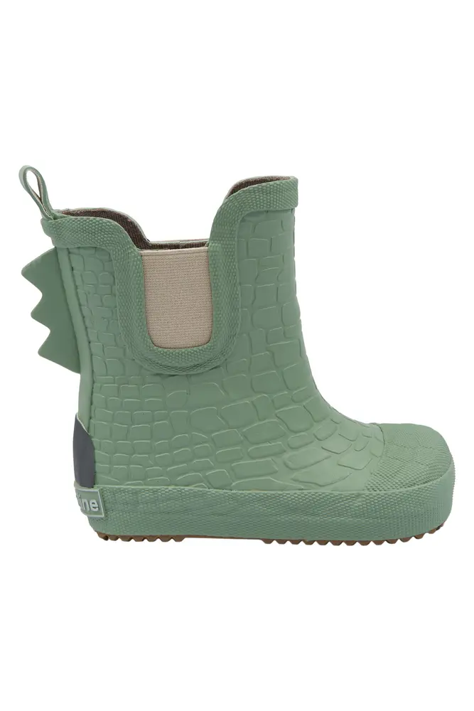 Kort Gummistøvle - 3D Dino - Green Milieu - 20