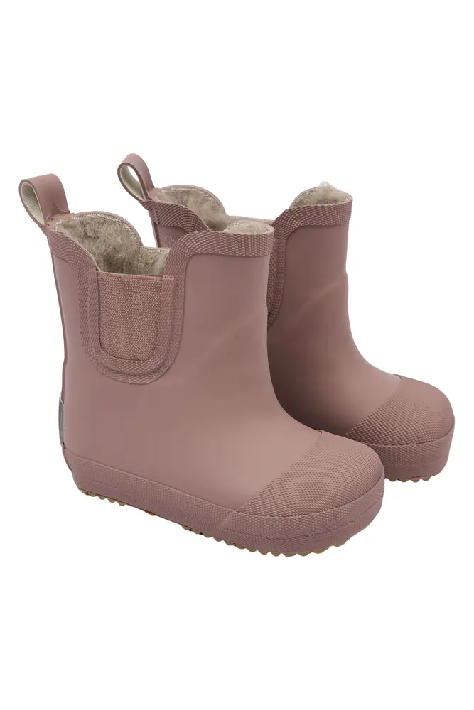Mikk-Line Barefoot Vintergummistøvler Korte - Twilight Mauve - 24