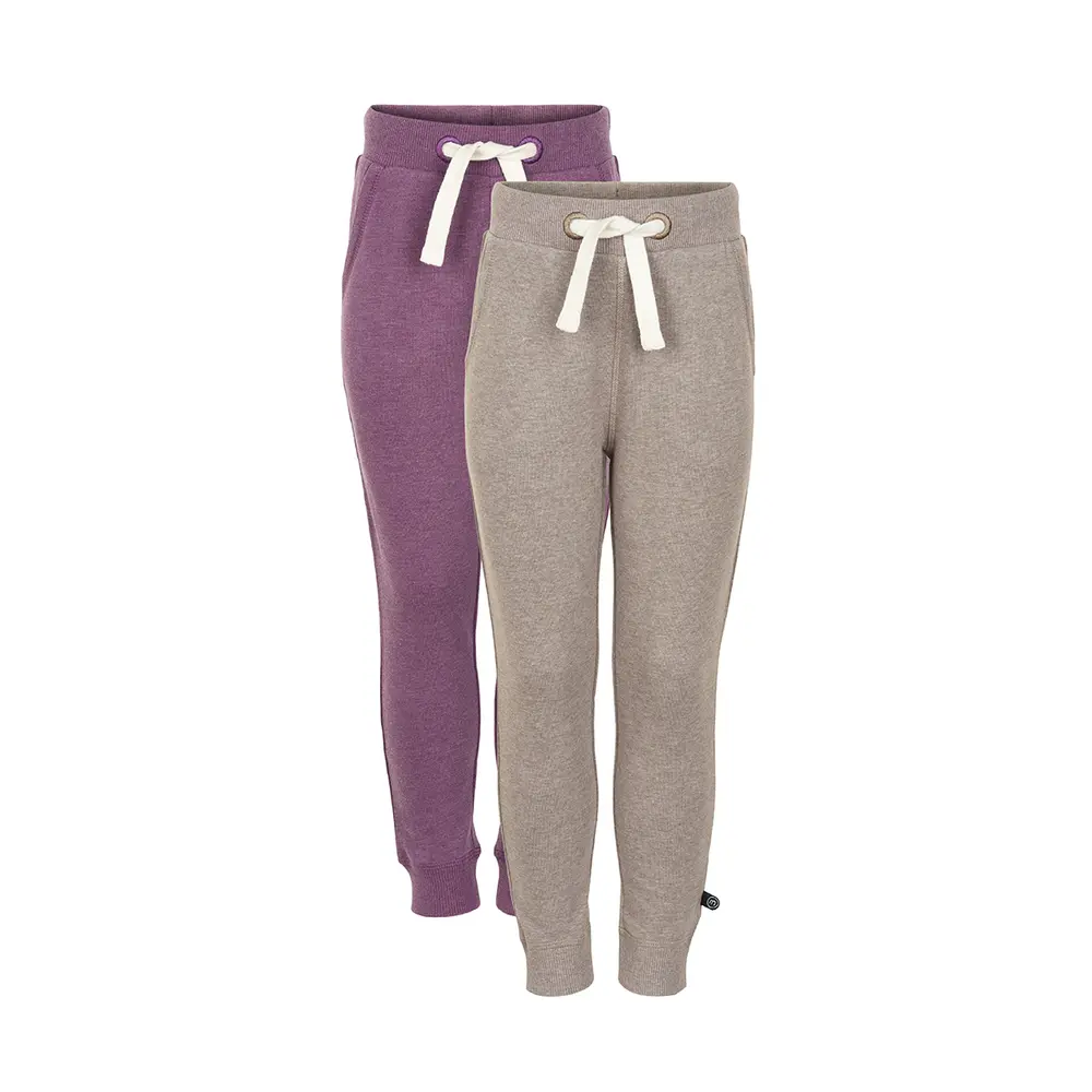 Basic 37 -Sweat Bukser, 2-pak - 647 - 80