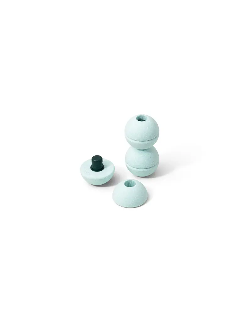 Modu 3x Skumbolde - Ocean Mint / Forest Green