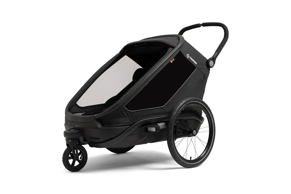 Hamax Outback Next Double Cykelvogn - Black
