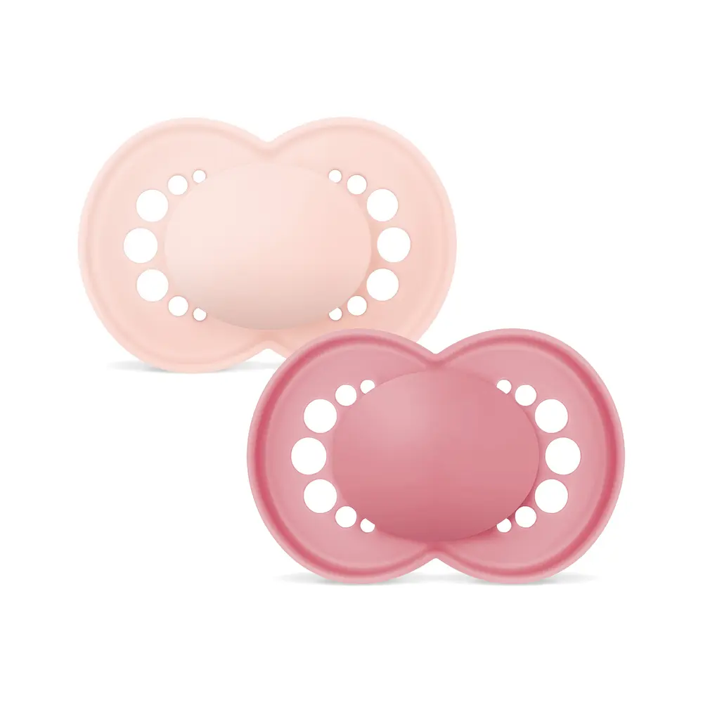 Original Silk 6-16m 2-pk V Pink Unprint