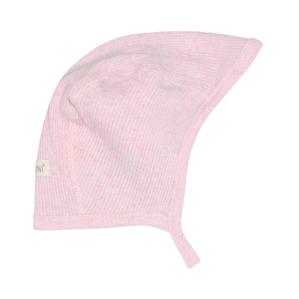 Hjelm Melange Rib - Bleached Mauve Melange - 44