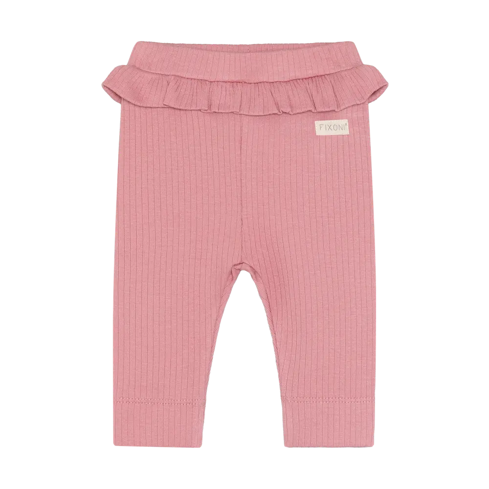Leggings Rib - Dusty Rose - 74