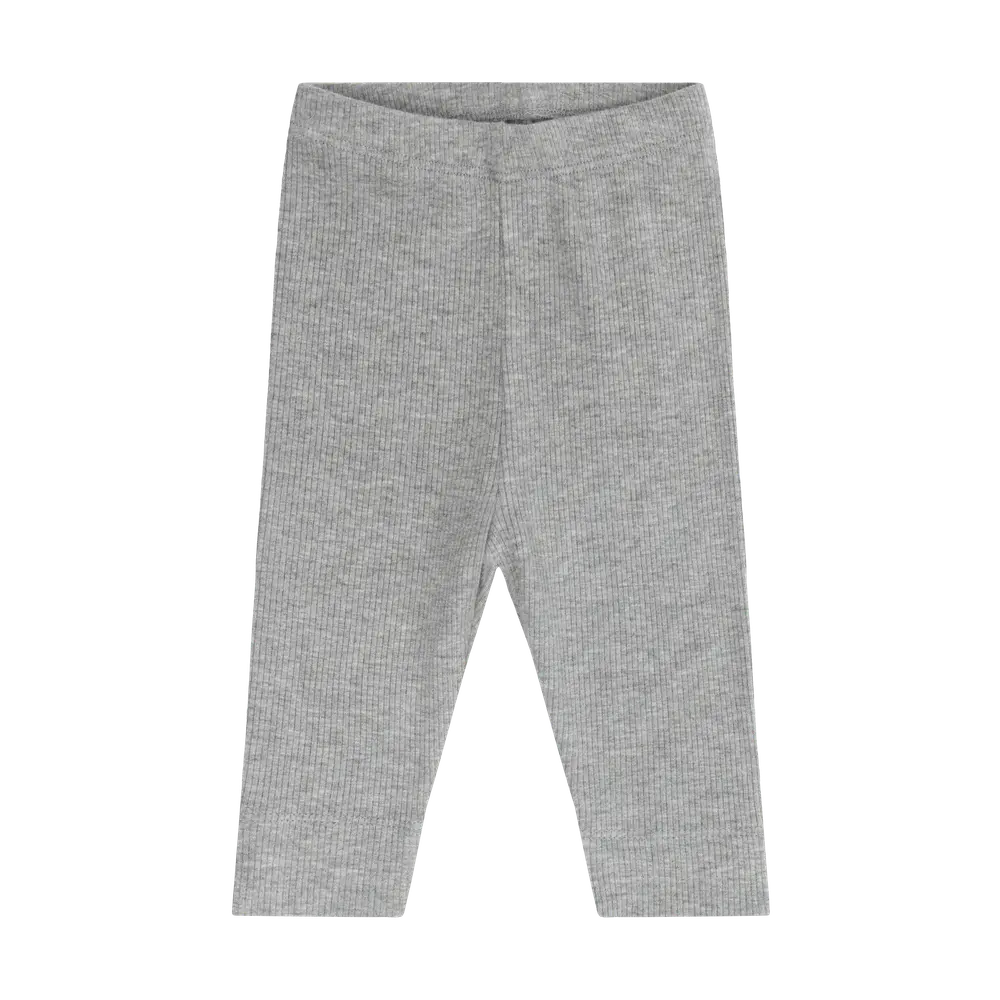 Fixoni Leggings Rib - Flint Gray Melange - 74