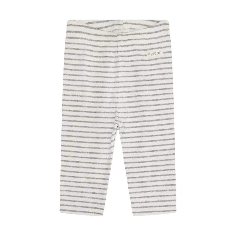 Fixoni Leggings Rib - Flint Gray Melange - 62