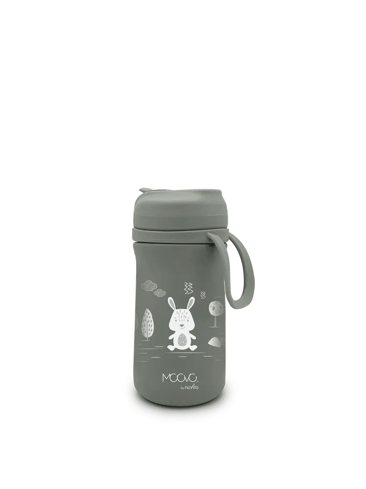 Nuvita Moovo Termo Flaske 350 ml - Sage Green